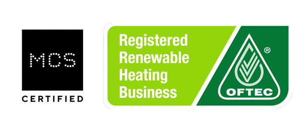 MCS and OFTEC Registered Renewable Heating Business Logo - Mysa Heating MCS Certification number OFT-502073